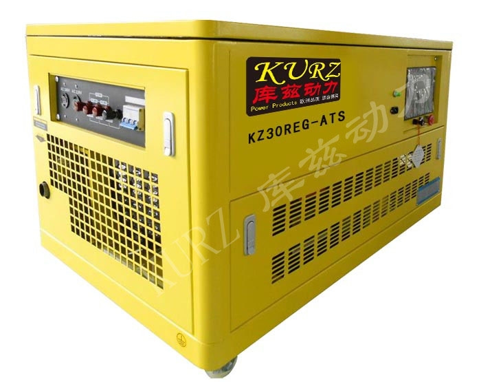 库兹12KW汽油多燃料水冷静音发电机 的型号